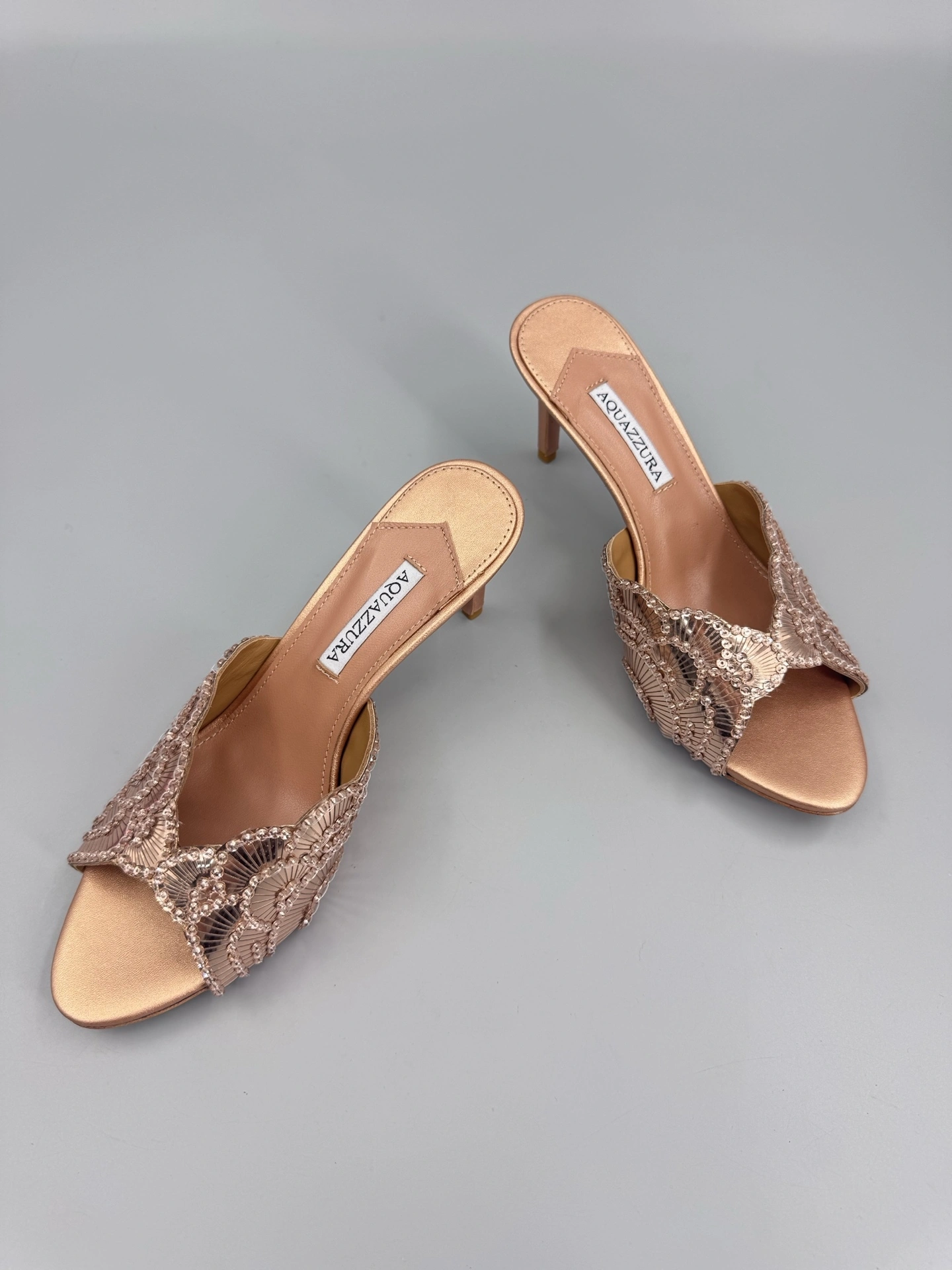 COCO--1QU1ZZUR1 GASHIGL0-NLP-ICE Heel height：8.5CM sheepskin item:E-X555M0599B